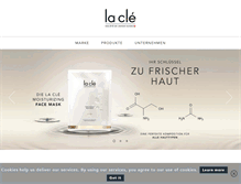 Tablet Screenshot of lacle.com